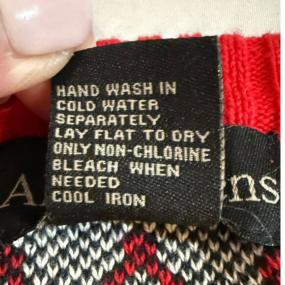 Alex Stevens Ugly Christmas Sweater brown horse holiday party L - Picture 2 of 9